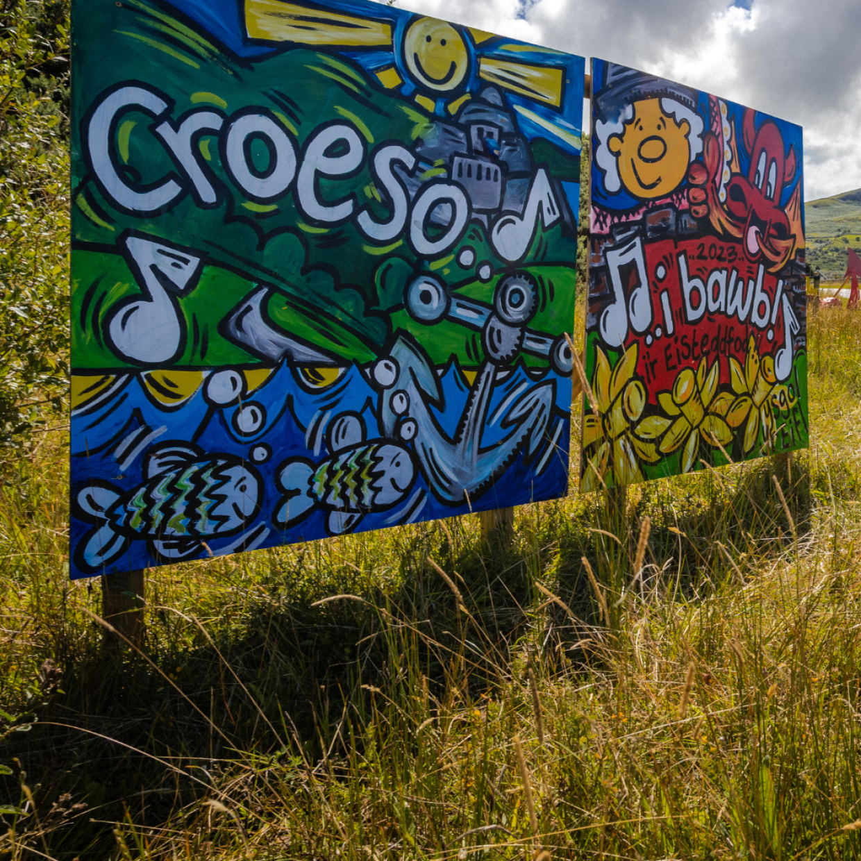 Baner - Croeso