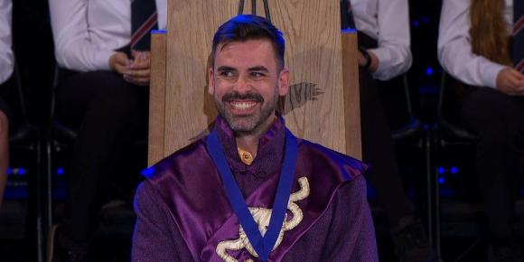 Gruffydd Siôn Ywain yn ennill Medal Ddrama Eisteddfod Ceredigion